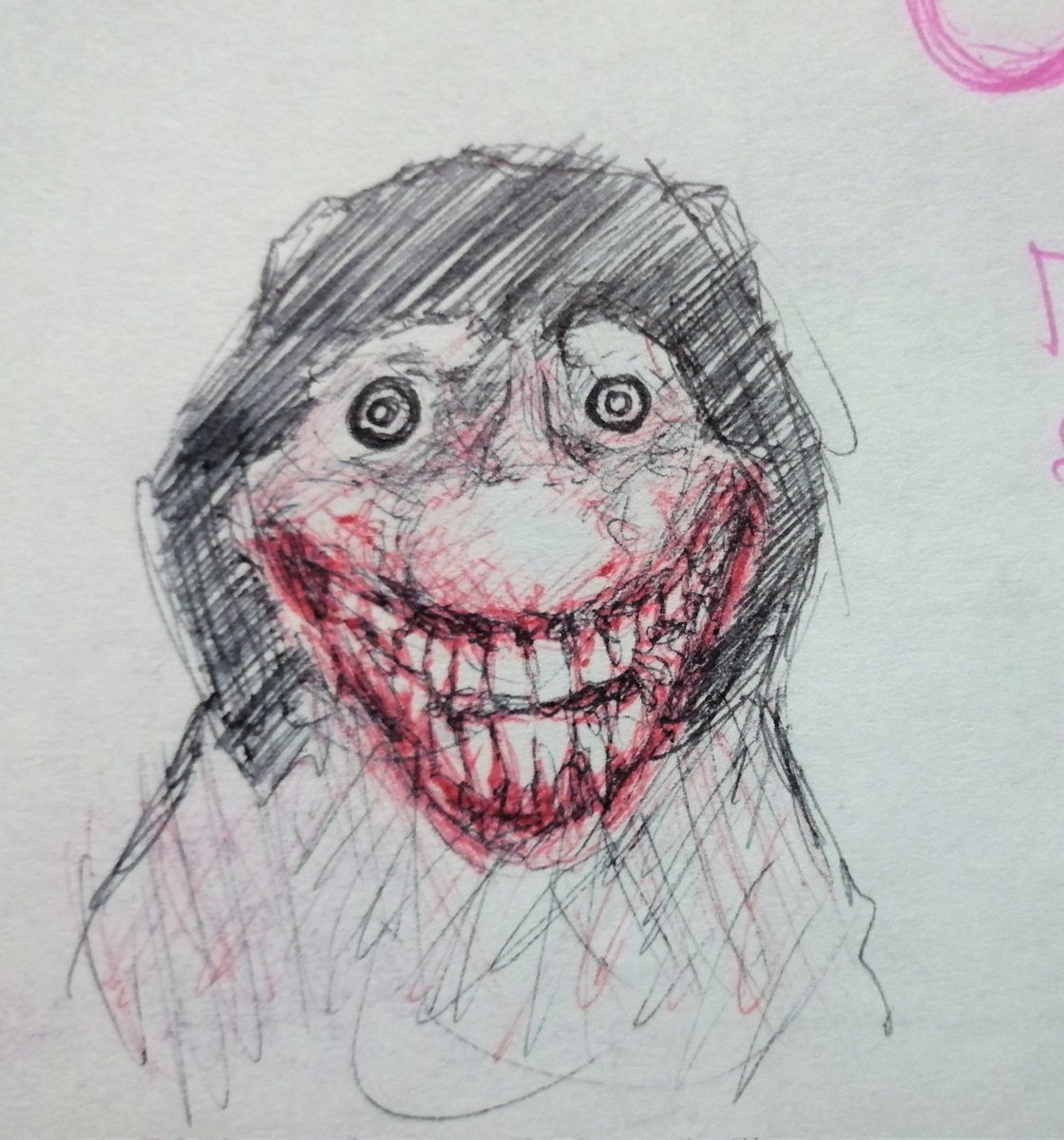 Smile.dog #smiledog #creepypasta #fanart #horror, image size:1120x1200