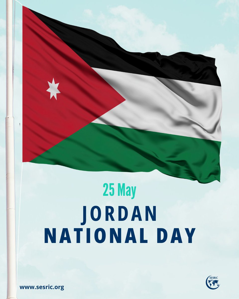 Happy National Day to our <a href="/OIC_OCI/">OIC</a> member country, the Hashemite Kingdom of Jordan. 🇯🇴

Wishing peace and prosperity to the people of #Jordan.

May 25: #JordanNationalDay