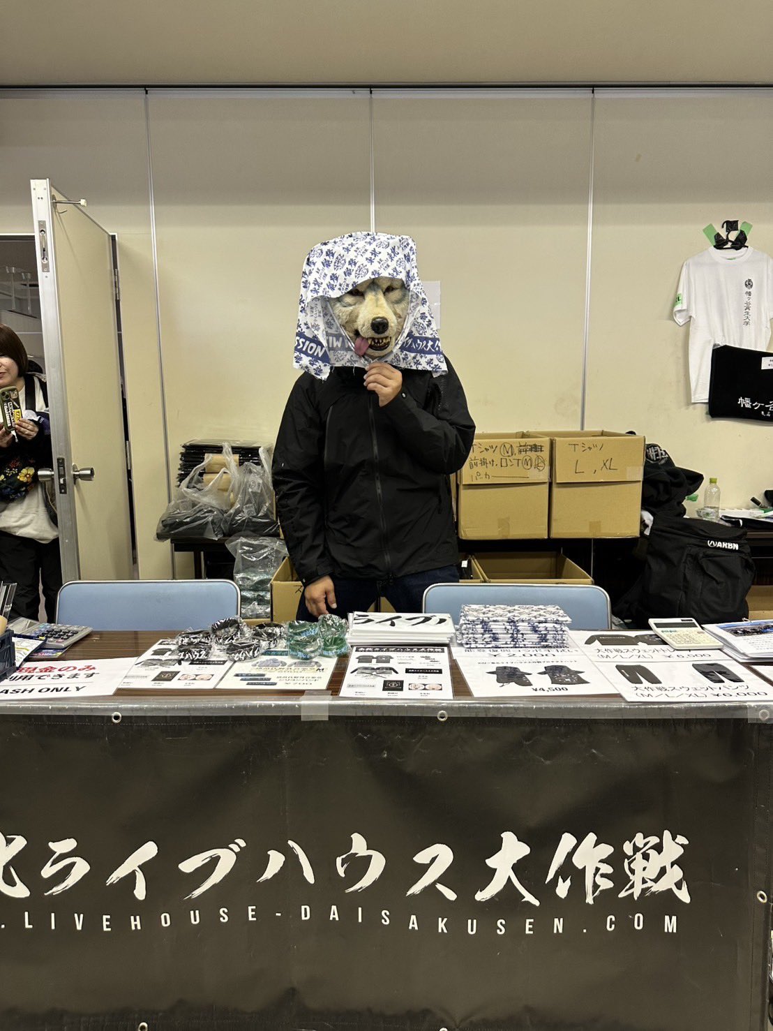 MOBSTYLES - MOBSTYLES ×東北ライブハウス大作戦コラボパンツ MOBSTYLES 東北ライブハウス大作戦 コラボ MOSHパンツ 細美武士