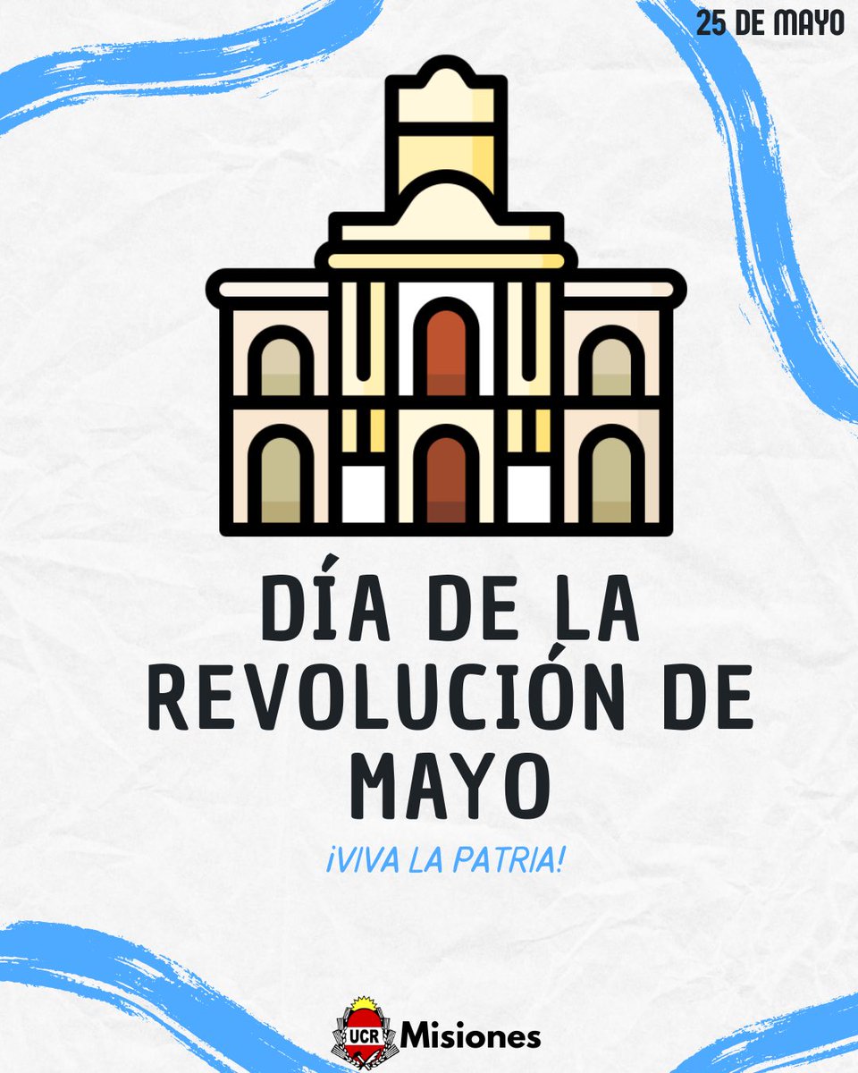Un día como hoy, en el año 1810, comenzaba el camino hacia nuestra independencia ⛓️‍💥 
¡Feliz Día de la Revolución de Mayo!🇦🇷 ¡Viva la Patria!🫶🏼