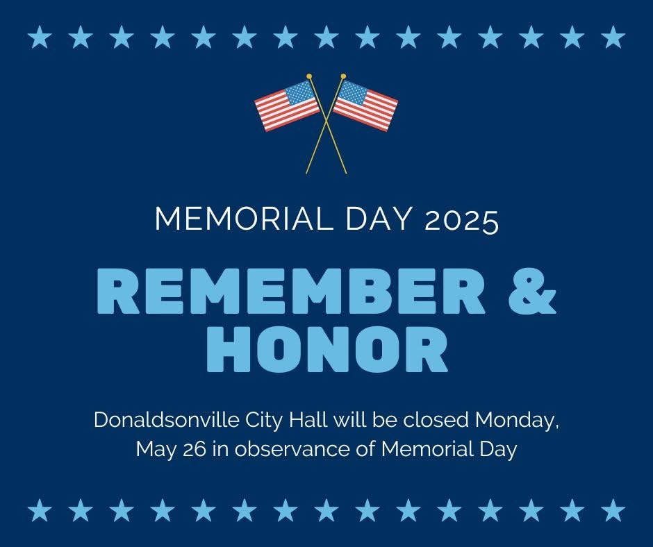 Donaldsonville (@cityofdville) on Twitter photo 