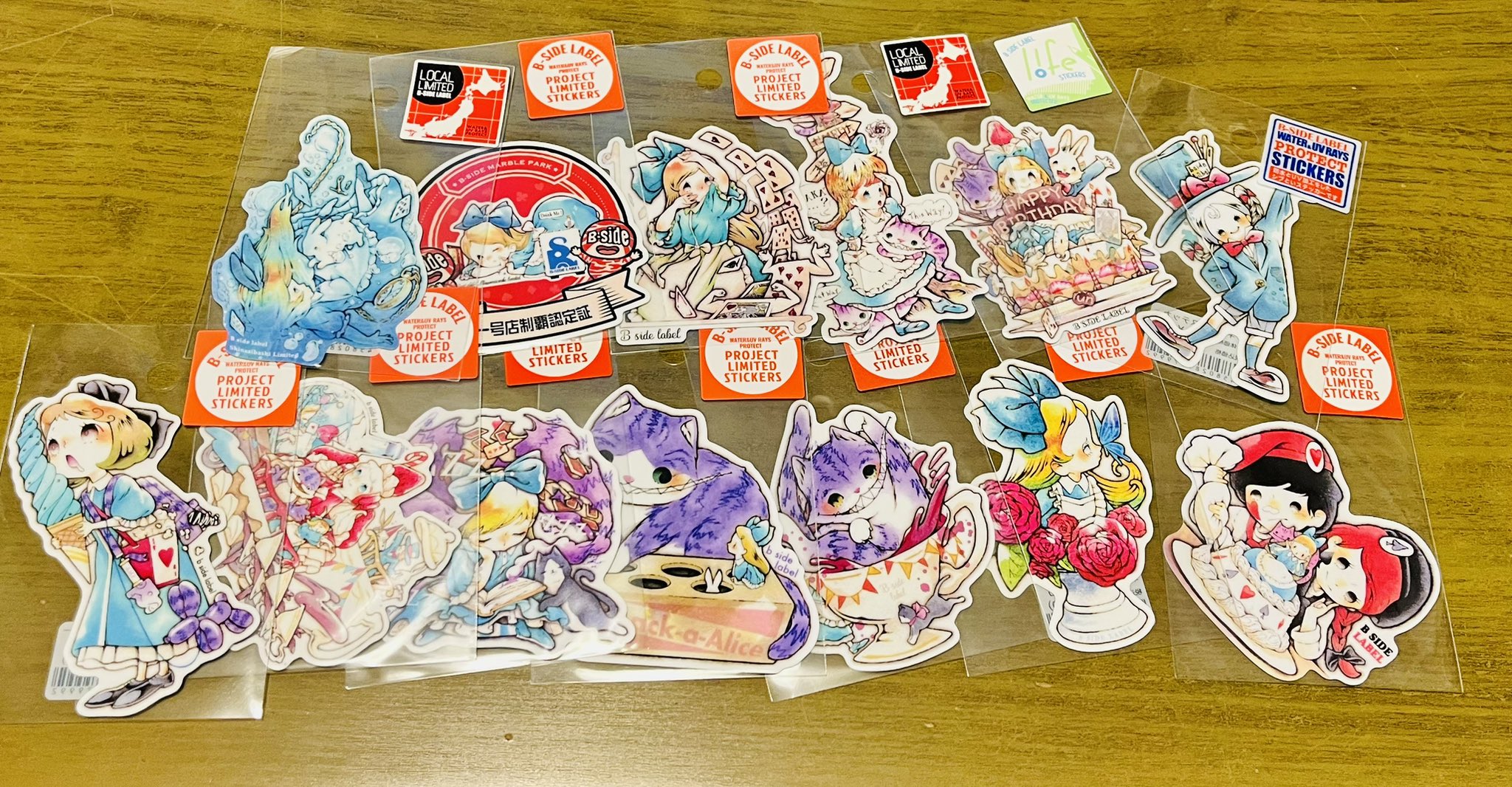 ビーサイドレーベル　佐々木昂 個展限定ステッカー ビーサイドレーベル佐々木昂 個展限定ステッカー