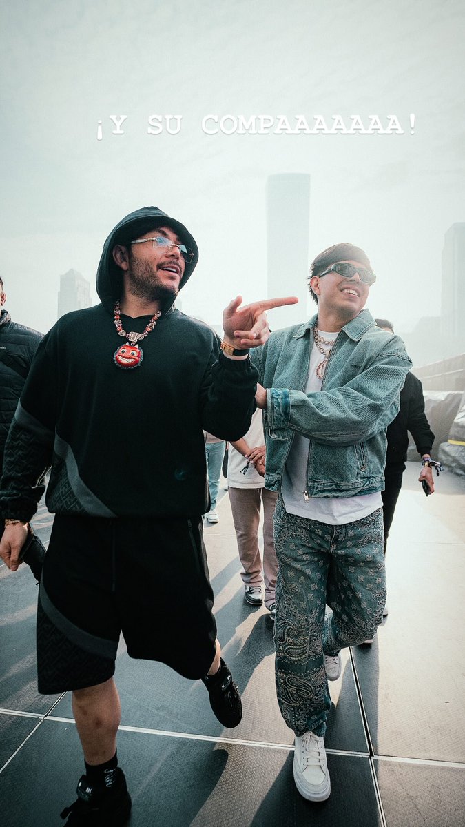 Tito Double P Junto a Peso Pluma y Oscar Maydon en el #SuenosMusicFestival 🔥🎶