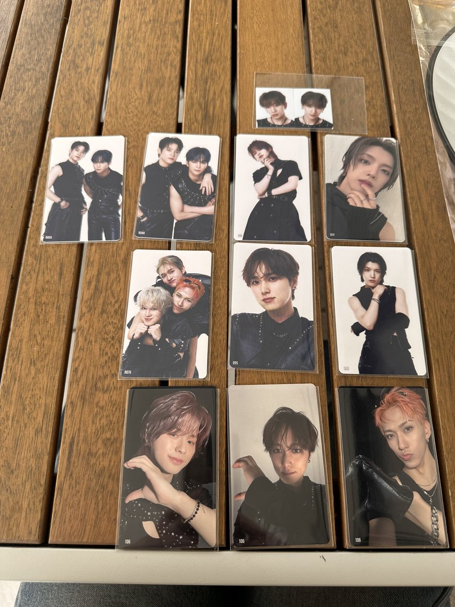 INI XQUARE グッズ　トレカ 交換 ラントレ

【求】西or藤牧

【譲】 写真のもの

IDフォトは同種

本日kアリーナで交換可能！
宜しくお願い致します🙇
#INIグッズ
#INIトレカ交換