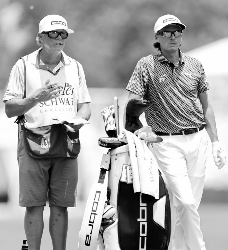 4 back, 18 to play. 

Why not Rickie? 

#CharlesSchwabChallenge