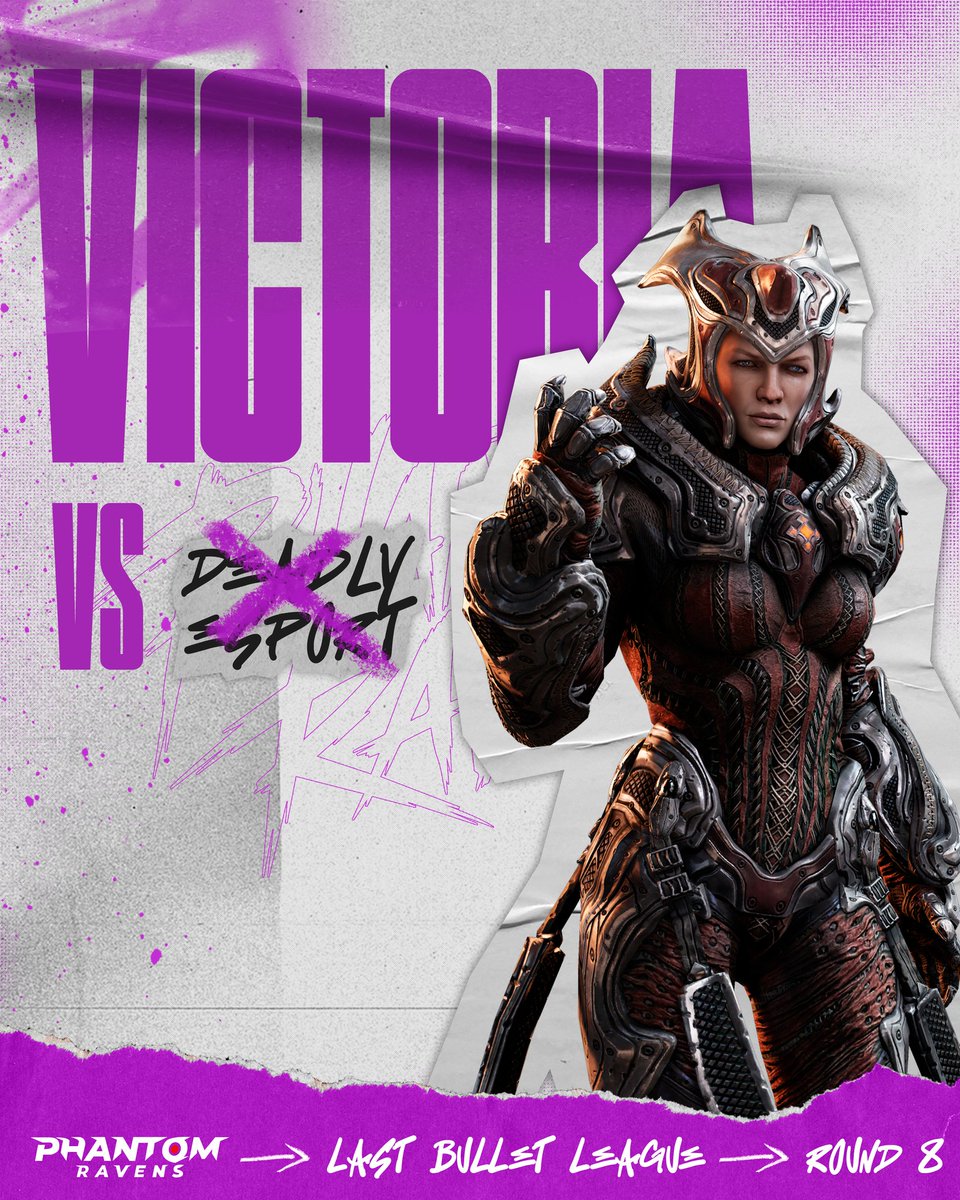 Obtuvimos la victoria 

Marcador 2️⃣-0️⃣

Ggs al equipo de #DeadlyEsports 

Muchas felicidades a nuestros gears 🫡 

<a href="/Toticoolin/">Brandon</a> 
<a href="/AleatoriesT1/">Ajiezer Toledano</a> 
<a href="/bhyreSA/">bnrye</a> 
<a href="/bestrqfer/">eric</a> 

Nos vemos mañana y muchas gracias por el apoyo ⚫️🟣

#RavensArmy 
#GoPR