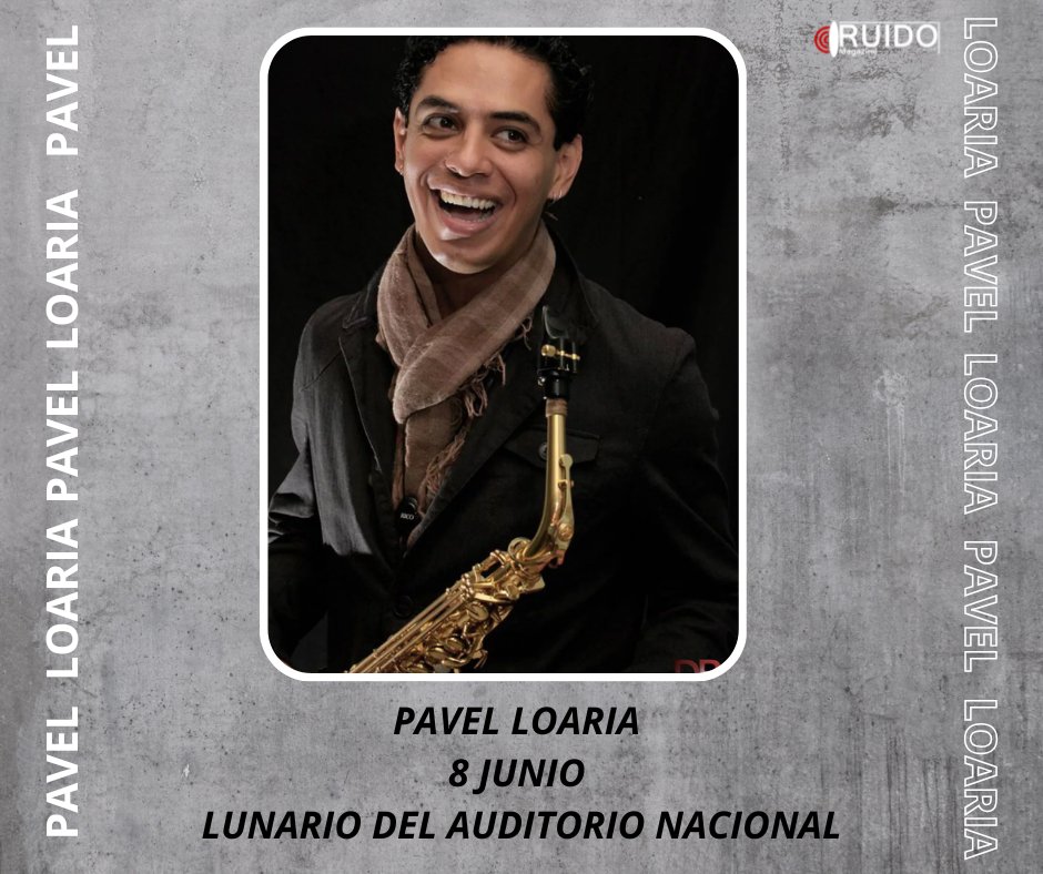 ¿Ya estás listo para ver a <a href="/PavelLoaria/">Pavel</a>  este 8 de junio en el Lunario del Auditorio Nacional?

🎟️: acortar.link/OAA61M