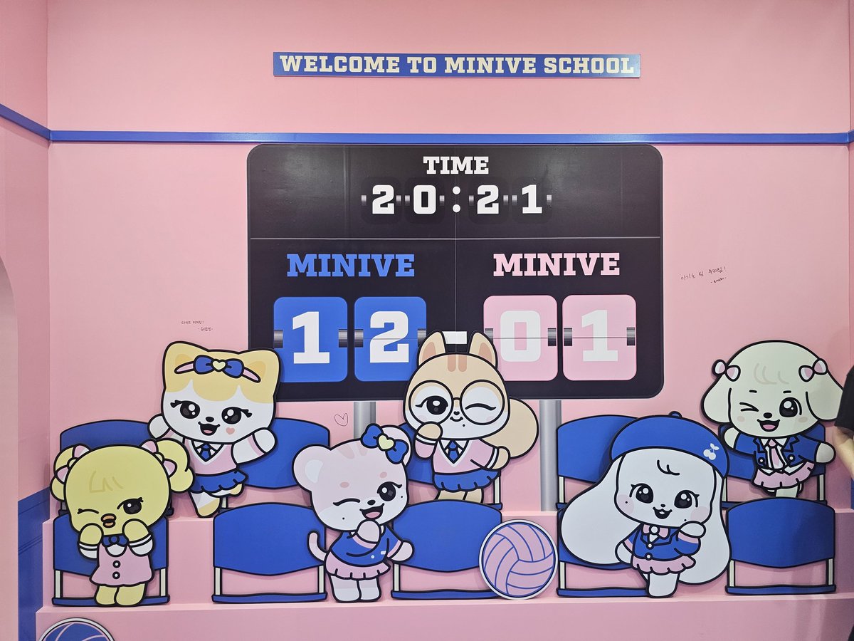 osh8137's tweet image. 미니브 친구들을 학교생활을 볼 수 있어 좋았고 멤버들의 메세지를 보는 재미가 있었습니다. 
#IVE #아이브 #MINIV #미니브 #MINIVSCHOOL #미니브스쿨 #MINIVSCHOOL_IN_SEOUL #사운드웨이브