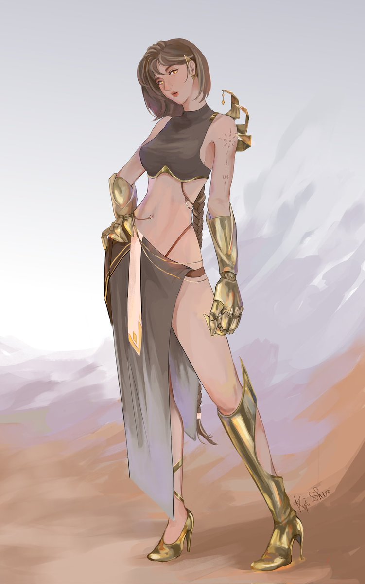 KyiShiro1's tweet image. Elysian 
#oc #digitalart