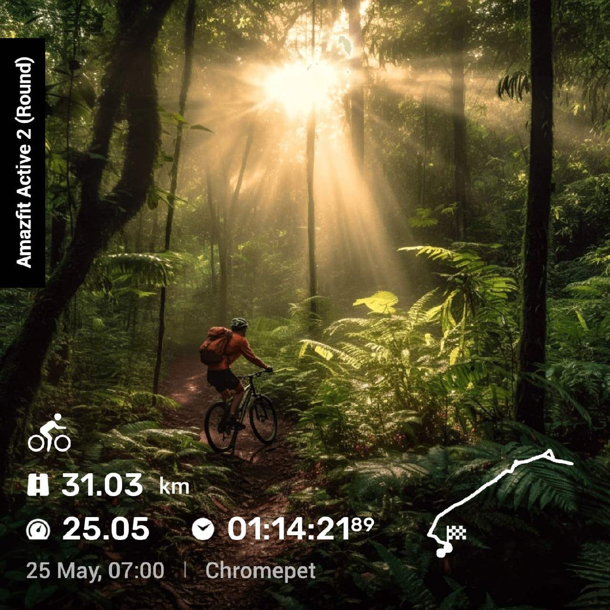 Siva_Bharani's tweet image. 100 days of 30km cycle ride

Day - 4

Shot on #Pixel9Pro
#Amazfitactive2 

This ride was a bit hard as 12km of return route is full of head wind 🌬️🍃 

Superb challenging. If you guys want 1km split I can share that data as well. It will give a clear idea 💡