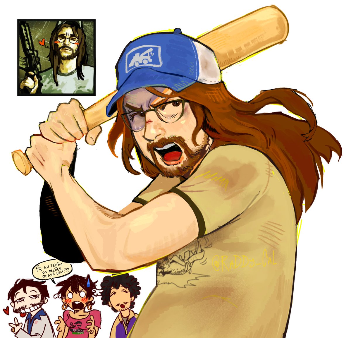 L4d2 × jogandofoddaci ♥️
Era pra todos estarem bem desenhados porém desisti no vito passiva nojenta