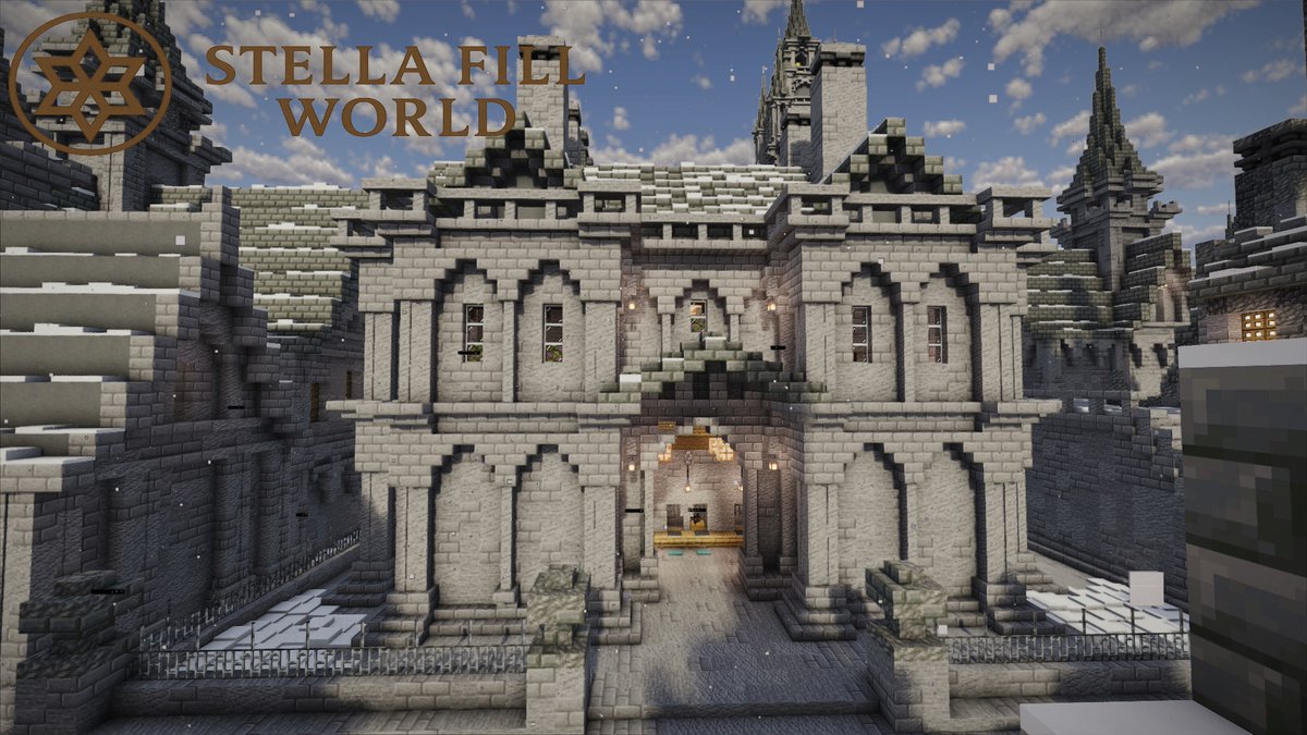 T_project_group's tweet photo. 色んな国の銀行
#ステラフィルワールド　#Minecraft https://t.co/p9MW2Xn6Va