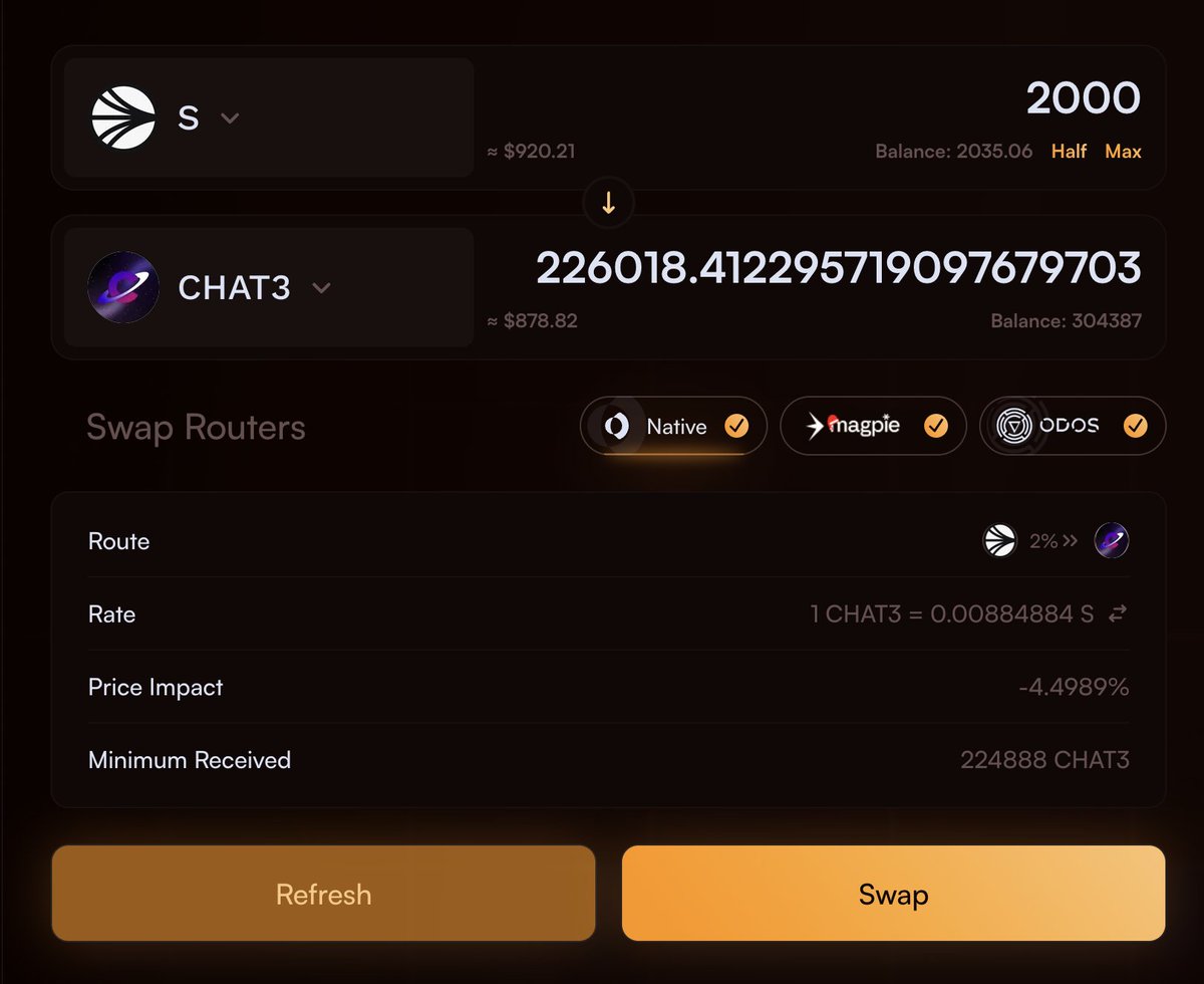 Moarrrrrr chat3 airdrops.