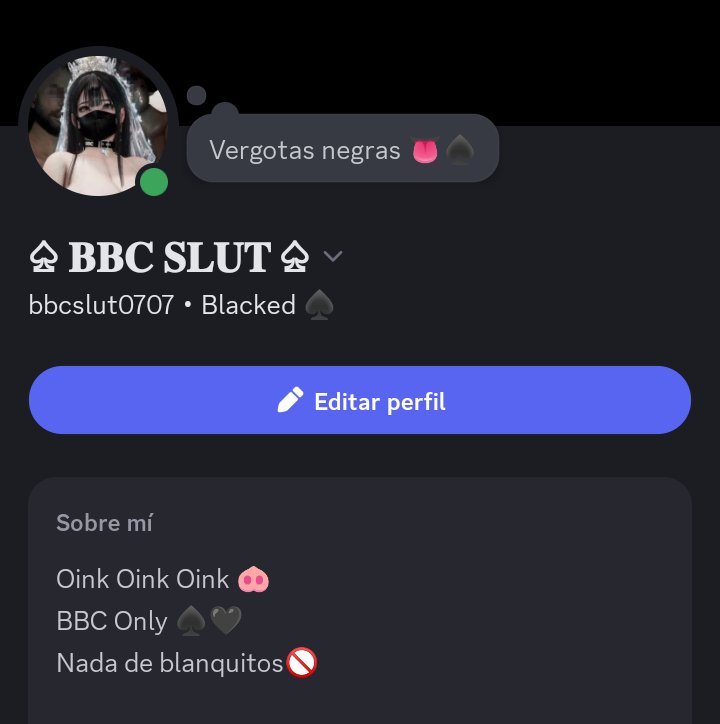 BBC_Goth's tweet photo. Mi discord 🖤♠️ https://t.co/rVE1GnP05T