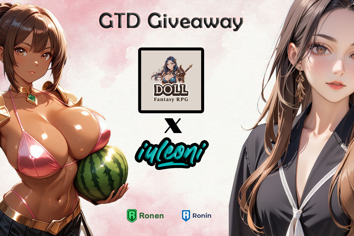 iuleoni⚡ (@iuleonita) on Twitter photo ❤️🔥iuleoni x <a href="/DollsOnRonin/">Doll Fantasy RPG</a> GTD spot Giveaway❤️🔥
✨ 2 GTD spot WL✨
How to join :
🎗️Follow <a href="/DollsOnRonin/">Doll Fantasy RPG</a> , <a href="/ronencoin/">Ronen Mining Network</a> , <a href="/iuleonita/">iuleoni.ron⚡</a>
🎗️Like & Retweet
🎗️Tag 3 Friends
🎗️Comments your Ronin Address (NO RNS)
🎗️Join discord.com/invite/ronen
📅Winners will annouce 24 Hrs (Random Time) ❤️🔥iuleoni x <a href="/DollsOnRonin/">Doll Fantasy RPG</a> GTD spot Giveaway❤️🔥
✨ 2 GTD spot WL✨
How to join :
🎗️Follow <a href="/DollsOnRonin/">Doll Fantasy RPG</a> , <a href="/ronencoin/">Ronen Mining Network</a> , <a href="/iuleonita/">iuleoni.ron⚡</a>
🎗️Like & Retweet
🎗️Tag 3 Friends
🎗️Comments your Ronin Address (NO RNS)
🎗️Join discord.com/invite/ronen
📅Winners will annouce 24 Hrs (Random Time)