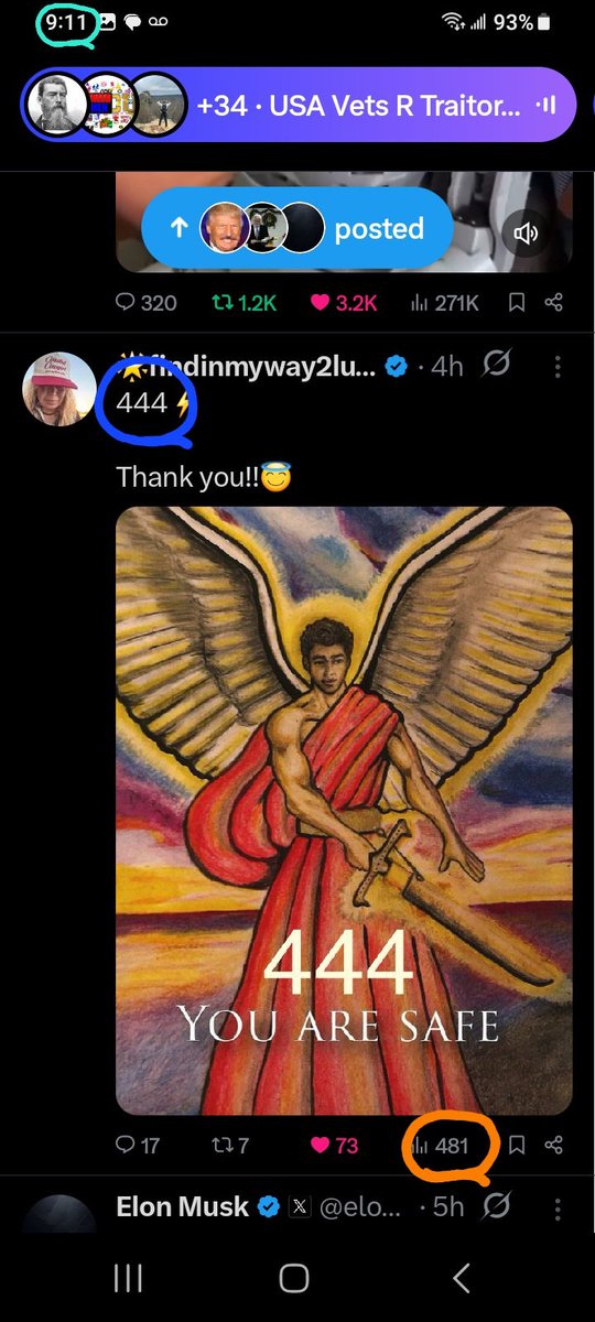 DeanDavis33's tweet image. 9️⃣1️⃣1️⃣ #NineEleven 
4️⃣4️⃣4️⃣ #FourFourFour 
4️⃣8️⃣1️⃣ #FourEightOne 🐇