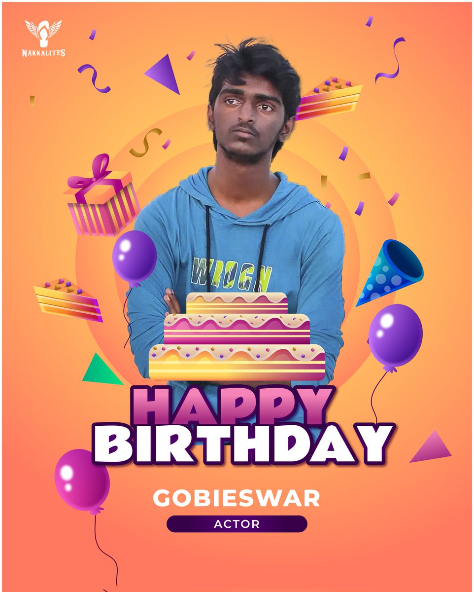 Here’s to another year of laughter, love, and unforgettable moments. Happy Birthday Gobieswar. 

#happybirthday #birthday #birthdaywishes #nakkalites_family💙