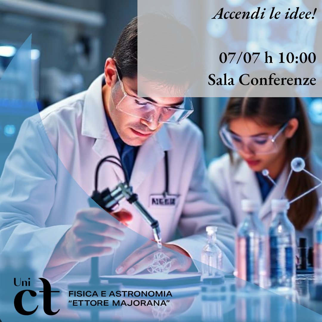 Selection of the best research project in #MaterialScience &amp; #NanoTechnology at #DFA 👉 dfa.unict.it/it/content/acc…
