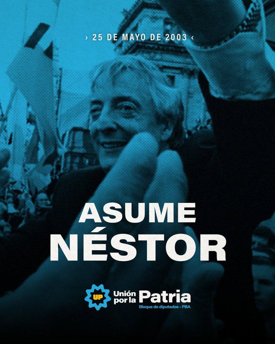 Hace 22 años Néstor Kirchner asumía la presidencia de nuestro país para transformarlo todo 🐧