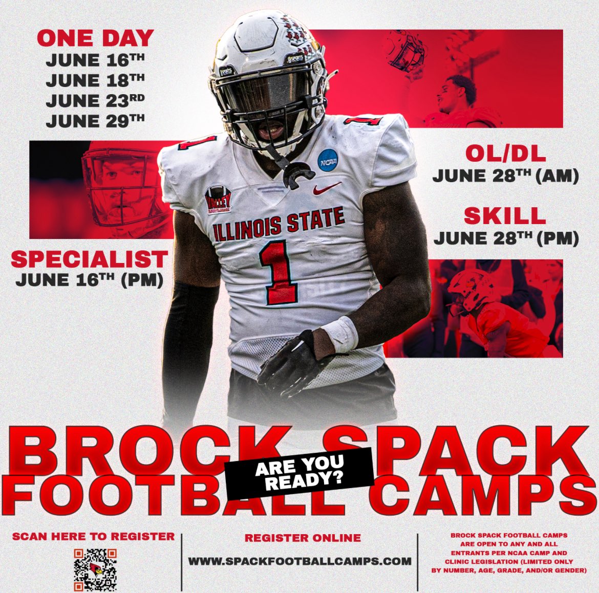 Justin Gonzalez (@justingonzal_ez) on Twitter photo Thank you <a href="/RedbirdFB/">Illinois State Football</a> for the camp invite!
<a href="/DB_Coach_H/">Coach Darin Heredia π</a> <a href="/ChsSenFootball/">ChsSenatorsFootball</a> Thank you <a href="/RedbirdFB/">Illinois State Football</a> for the camp invite!
<a href="/DB_Coach_H/">Coach Darin Heredia π</a> <a href="/ChsSenFootball/">ChsSenatorsFootball</a>