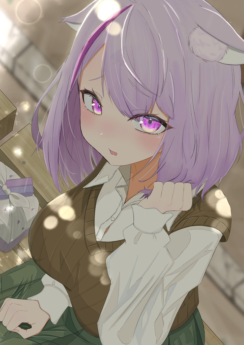 「今日の服装似合ってるね」 
#絵かゆ