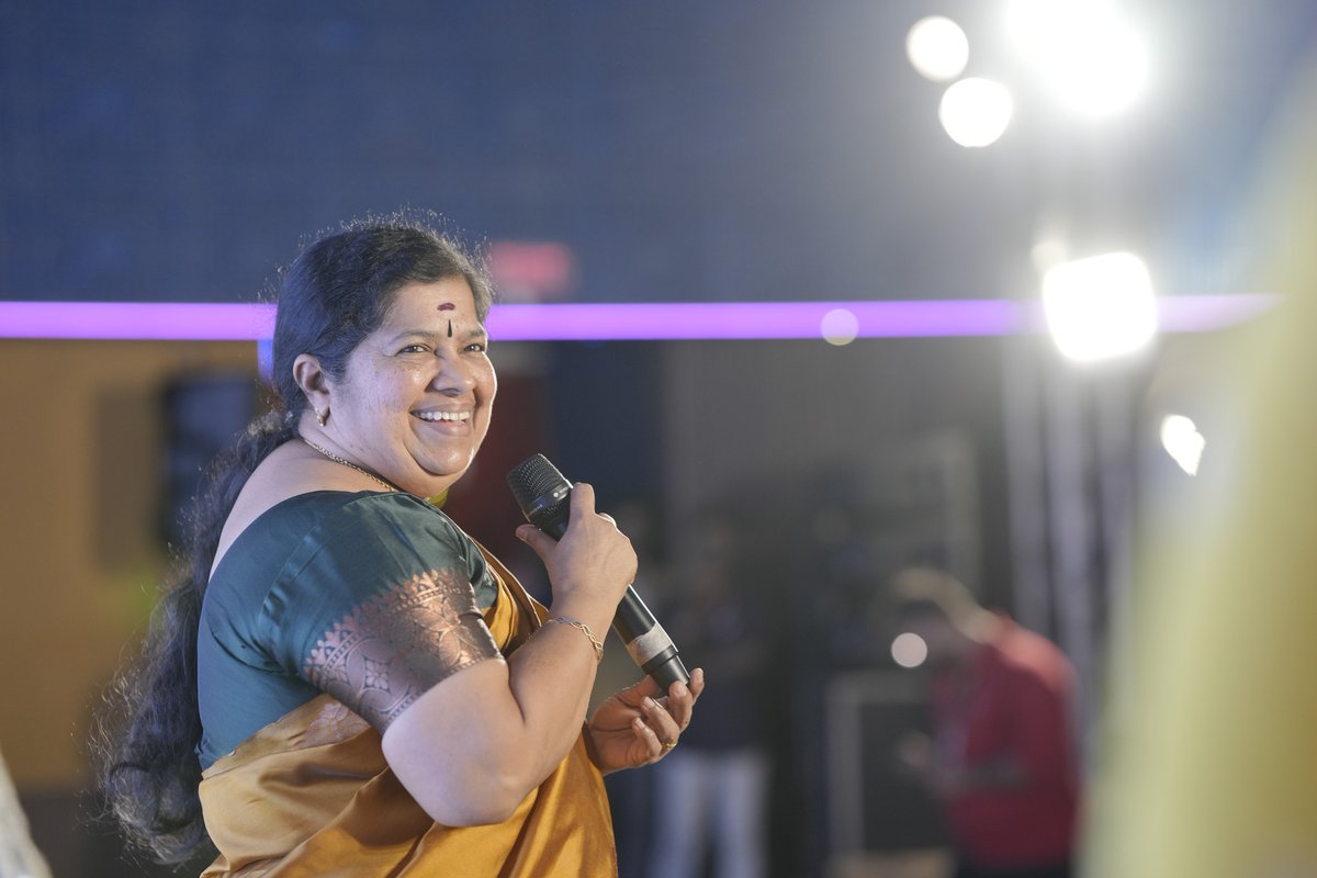 Veteran Playback Singer Lathika was honoured by Kerala's Finance Minister Shri. KN Balagopal for completing 50 years in her career, during the opening ceremony of 6th #WIFF #WIFFKottarakara #WIFF2025 #6WIFF #WomenInCinema #CinemabyWomen #WomenFilmmakers #FemaleGaze #FemaleVoices