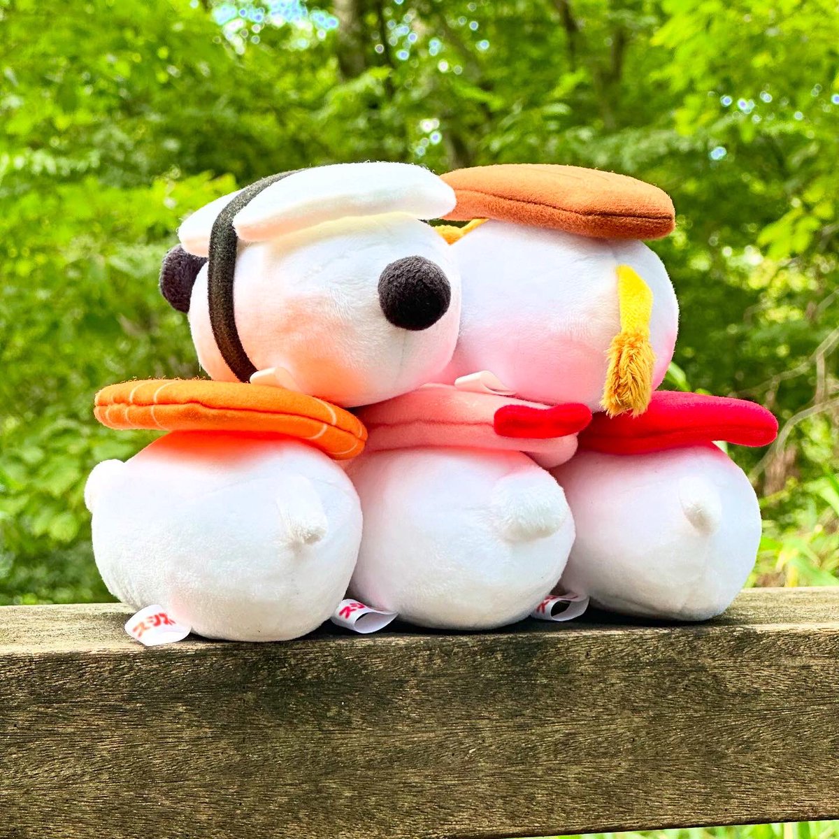 【スシズーのぬいぐるみ発売情報】
#名古屋 #クリエイターズマーケット vol.52 に出展だメー🐏
 スシメー、スシロクマ、スシピョン、スシパンダ、スシレオの #ぬいぐるみ を販売するよ。
出展日:2025/6/21(土)22(日)
場所:ポートメッセなごや2号館 No:M-917
 #クリマ #sushizoo #susheep #ぬい撮り