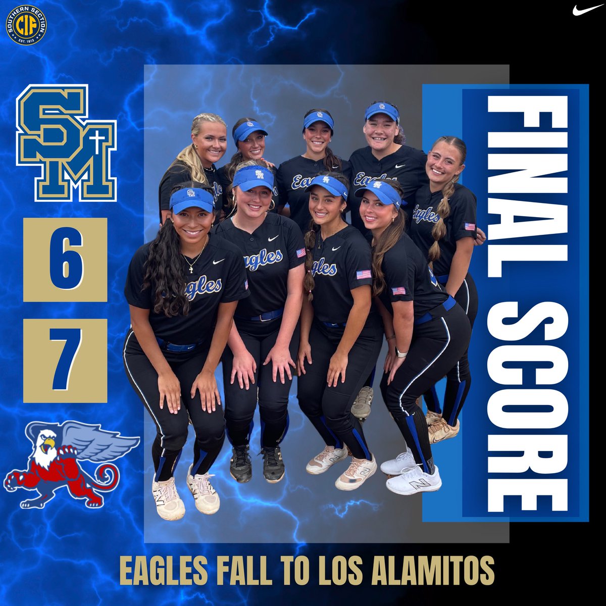 What an incredible season. To our nine seniors graduating next week—You’ve left a lasting legacy, and we will miss you deeply. No matter where life takes you, Santa Margarita will always be home. Once an Eagle, always an Eagle 💙🦅
