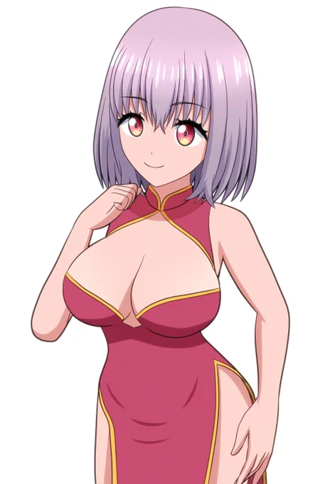 赤チャイナなアカネちゃん#GRIDMAN_UNIVERSE #新条アカネ 
