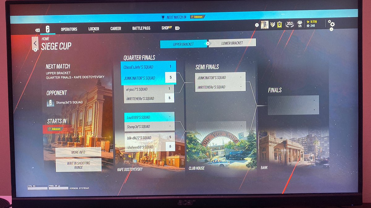 TheRedialing's tweet photo. Definitely was about to win the first siege cup I have ever played but got denied by a bug/glitch I was unaware of :( https://t.co/W8s69TXD2X