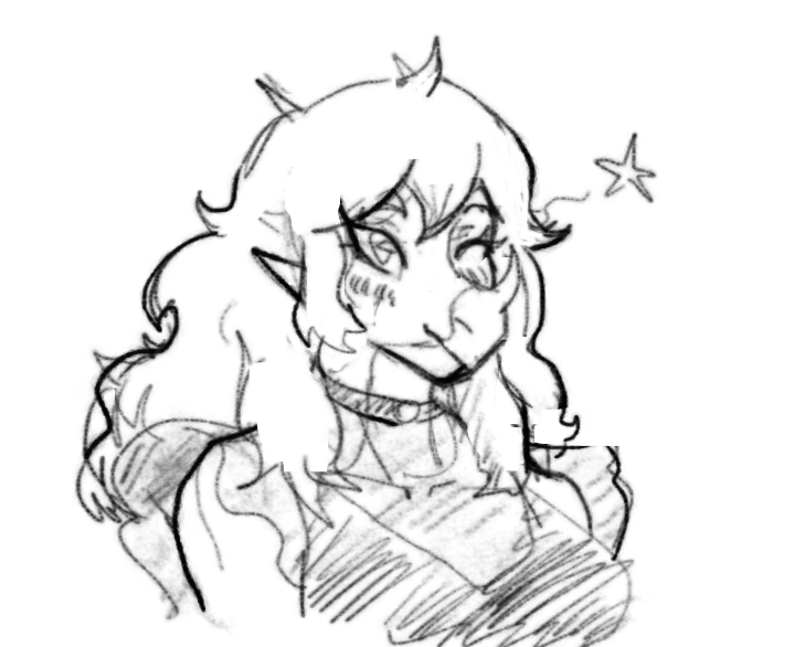 feliz rosabado, no me gusto mucho este boceto, pero rosa siempre se ve bonita

#Snootgame #Snootgameart