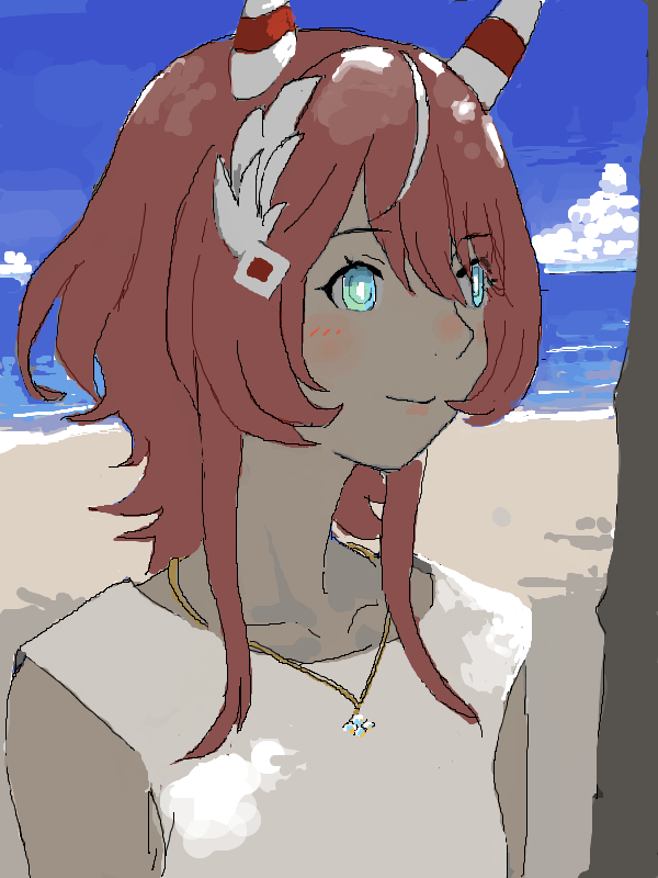 「」|面相棒のイラスト