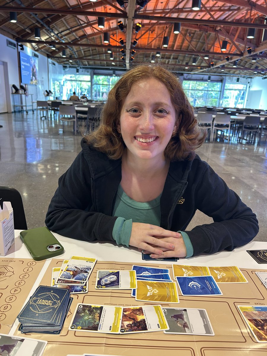 Dana Fischer, The Disciple of Nissa (@danafischermtg) on Twitter photo I had such a fun time playtesting <a href="/playriftbound/">Riftbound</a> with <a href="/Riotswimbananas/">Mel Capperino-Garcia</a> and <a href="/Vriss_/">Frank Skarren</a> at <a href="/riotgames/">Riot Games</a> last week! Thank you to everyone for spending the time and I look forward to seeing the updated cards at <a href="/Gen_Con/">Gen Con</a> and its release in October! I had such a fun time playtesting <a href="/playriftbound/">Riftbound</a> with <a href="/Riotswimbananas/">Mel Capperino-Garcia</a> and <a href="/Vriss_/">Frank Skarren</a> at <a href="/riotgames/">Riot Games</a> last week! Thank you to everyone for spending the time and I look forward to seeing the updated cards at <a href="/Gen_Con/">Gen Con</a> and its release in October!