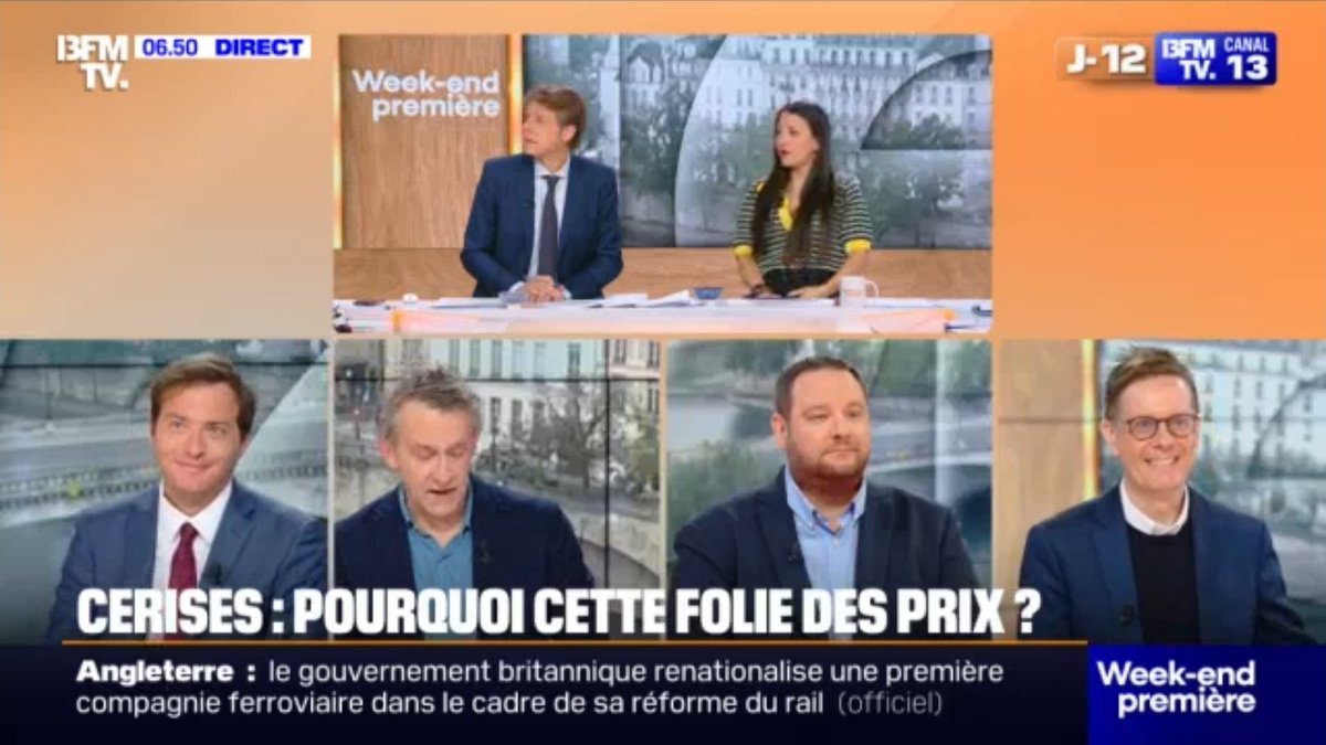 Haddad, la star des médias, transports et Twitch (@hyoussouf1297) on Twitter photo Réveil dans <a href="/WEPremiere/">Week-end Première</a> avec <a href="/SoniaaCarneiro/">Sonia Carneiro</a> <a href="/damiengourlet/">Damien Gourlet</a> <a href="/PDufreigne/">Philippe Dufreigne🎤</a> <a href="/Meteovilles/">Guillaume Séchet</a> <a href="/AntoineSab/">Antoine Sabardin</a> <a href="/NoemieWira/">Noémie Wira</a> <a href="/PhilippeToinard/">Philippe Toinard</a> et toute l'équipe sur <a href="/BFMTV/">BFMTV</a> ! 🥰😘🤗 Réveil dans <a href="/WEPremiere/">Week-end Première</a> avec <a href="/SoniaaCarneiro/">Sonia Carneiro</a> <a href="/damiengourlet/">Damien Gourlet</a> <a href="/PDufreigne/">Philippe Dufreigne🎤</a> <a href="/Meteovilles/">Guillaume Séchet</a> <a href="/AntoineSab/">Antoine Sabardin</a> <a href="/NoemieWira/">Noémie Wira</a> <a href="/PhilippeToinard/">Philippe Toinard</a> et toute l'équipe sur <a href="/BFMTV/">BFMTV</a> ! 🥰😘🤗