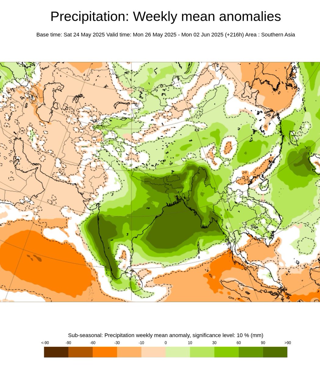 debamet55's tweet photo. #Though early onset #Subsequently Monsoon #hiatus in #Progress
#Early onset of monsoon was happened over India covered some south, NE Indian states will be vigorously cover some more part of same area in this week, however global members are anticipating hiatus in Progress https://t.co/8QQcOaynFo