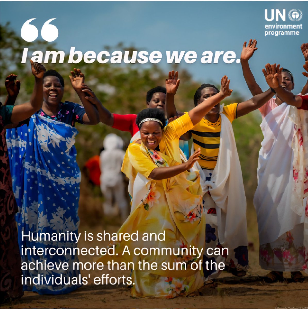 Shared existence.. 🌍
#AfricaDay #OneEarth
<a href="/UNEP/">UN Environment Programme</a>