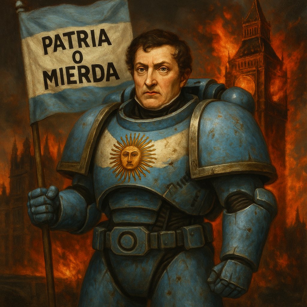 VIVA LA PATRIA, ANGLOFILOS INMUNDOS.