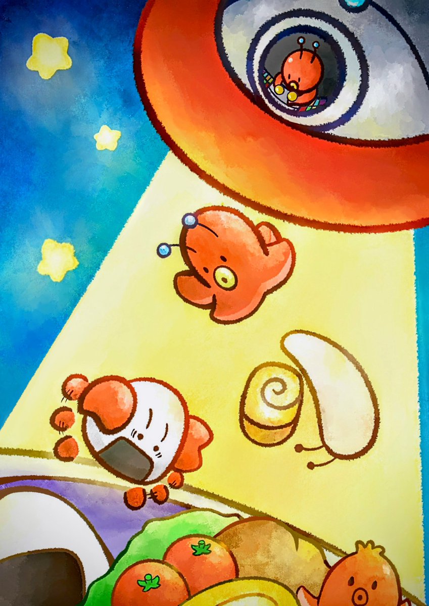 ✨️　🛸　✨️

#illustration
#イラスト
#oc