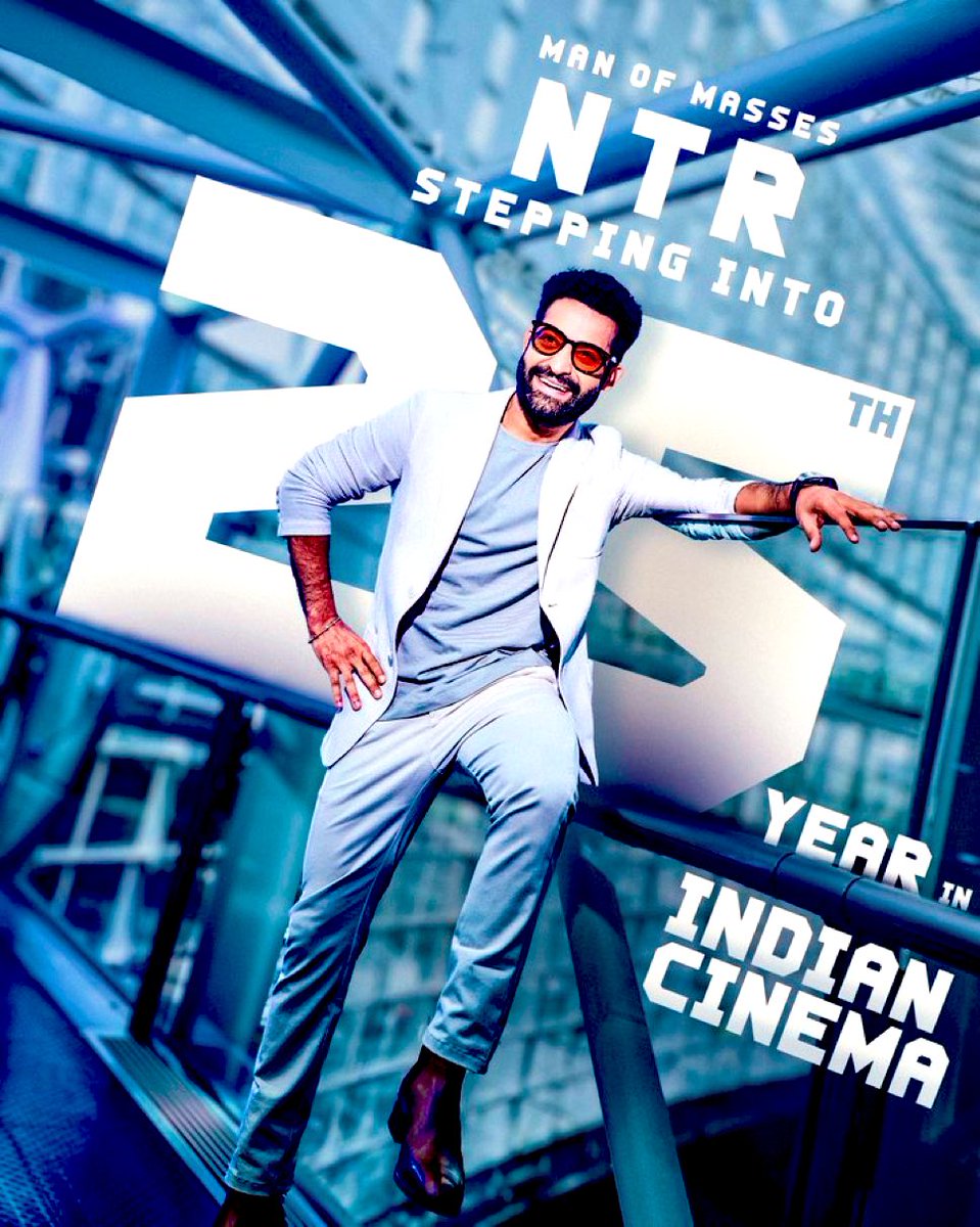 Congratulating Man of Masses <a href="/tarak9999/">Jr NTR</a>  for Entering into 25th Year into Cinemas ❤️