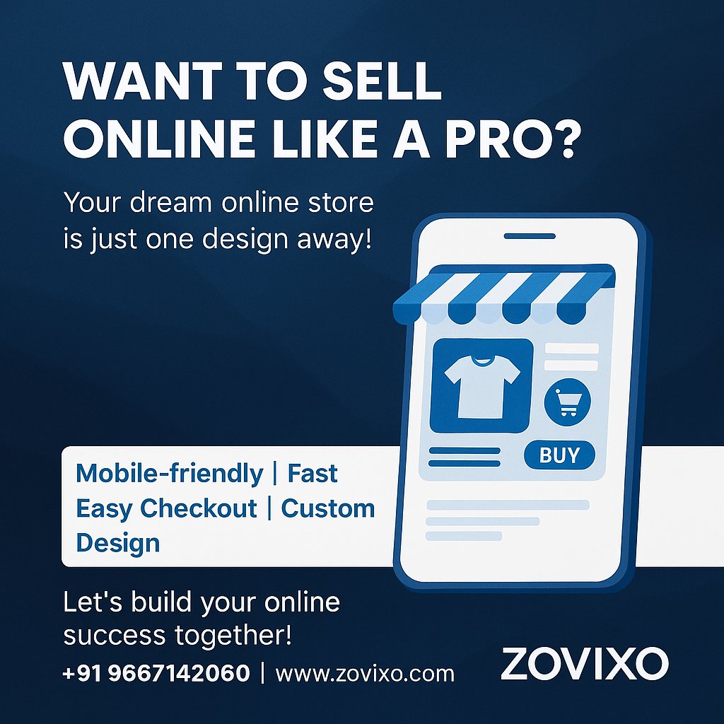 zovixo's tweet image. Want to Sell Online Like a Pro?

Visit: zovixo.com

#EcommerceWebsite #OnlineStoreDesign #WebsiteDesignIndia #GrowOnline #Zovixo #EcommerceExperts #SmallBusinessGrowth #StartupSupport #WebDesignServices #DigitalIndia #ShopOnline #WebsiteThatSells #EcommerceSuccess