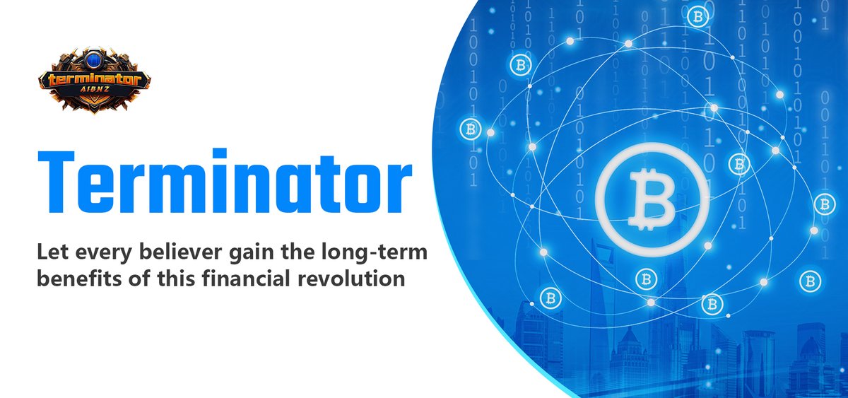 TerminatorSymb2's tweet photo. The Terminator allows every believer to gain the long-term benefits of this financial revolution! https://t.co/u874NLG6pw