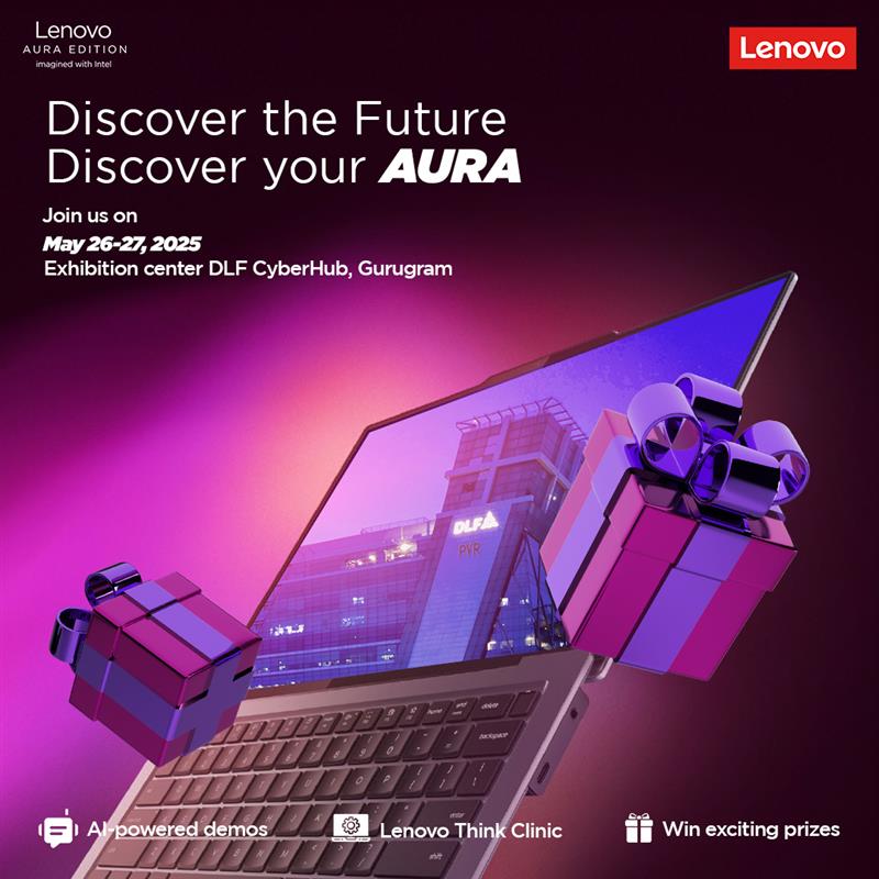 Gurugram, the wait is over! 
 The ThinkPad X9 Aura Edition has landed in your city.
Join us for an exclusive experience, get expert insights, explore cutting-edge AI tech &amp; win exciting prizes.

Register now to discover your Aura: lnv.gy/3SHoq22