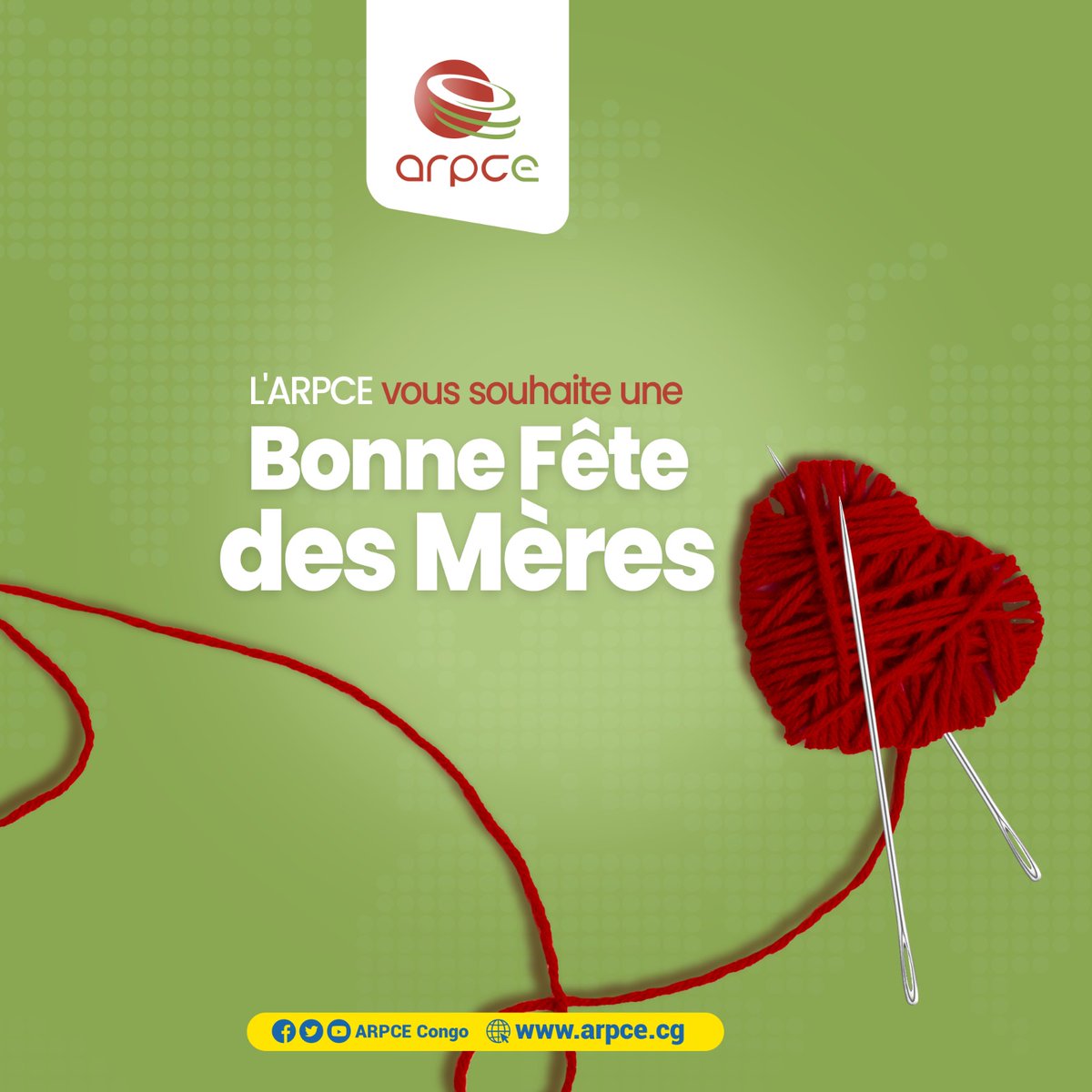 ARPCECongo's tweet image. L’ARPCE souhaite une excellente fête à toutes les mamans ! ❤️
#ARPCECongo #Fetesdesmeres2025