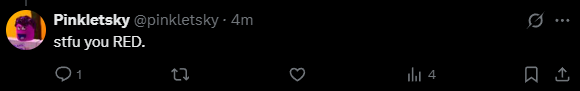 Reddletsky's tweet photo. What. Racist and Pedophile? wow. https://t.co/3B0dy5ub8B