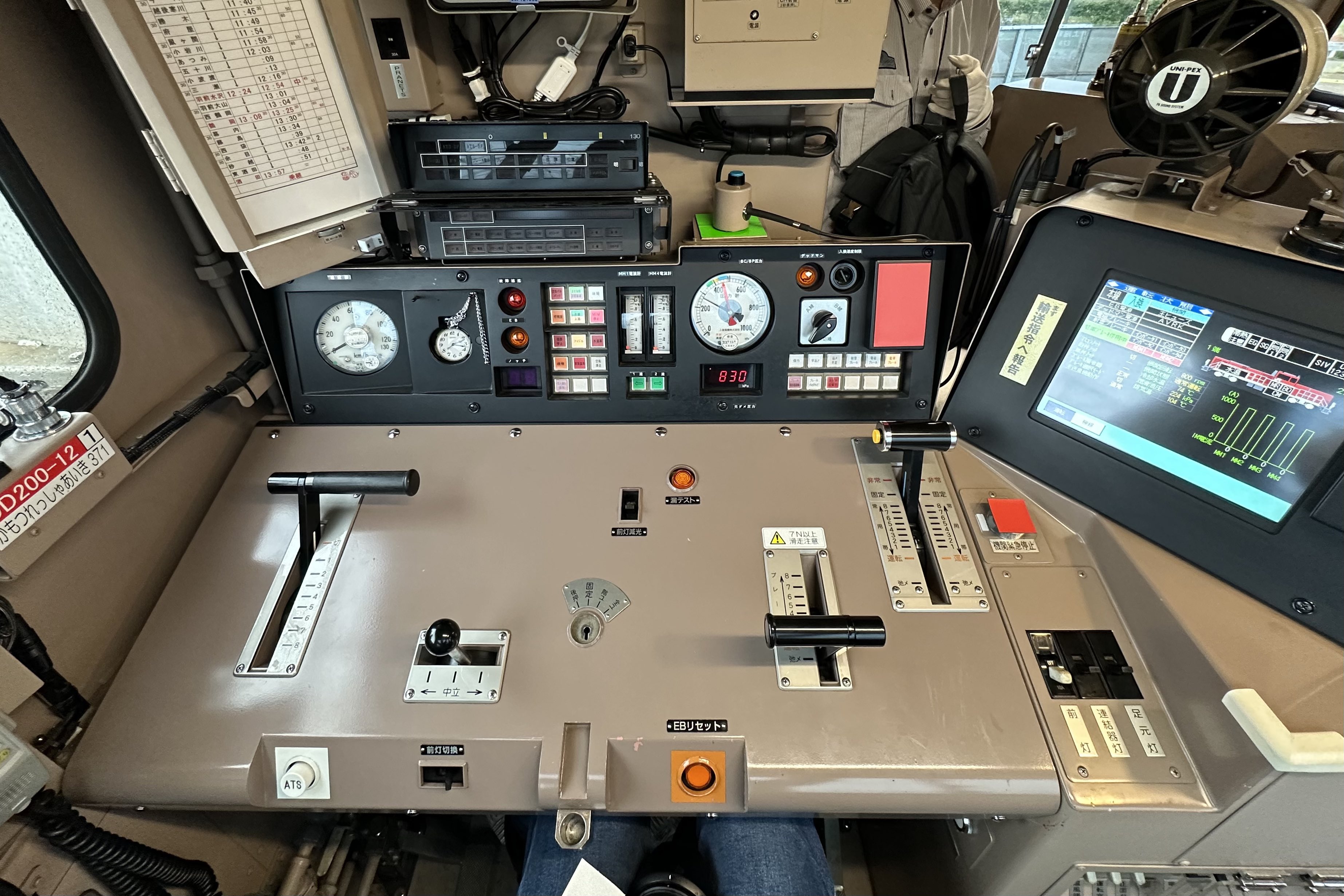 ロ*ン様 JR 運転台機器（ブレーキ段数表示灯） ロ*ン様 JR 運転