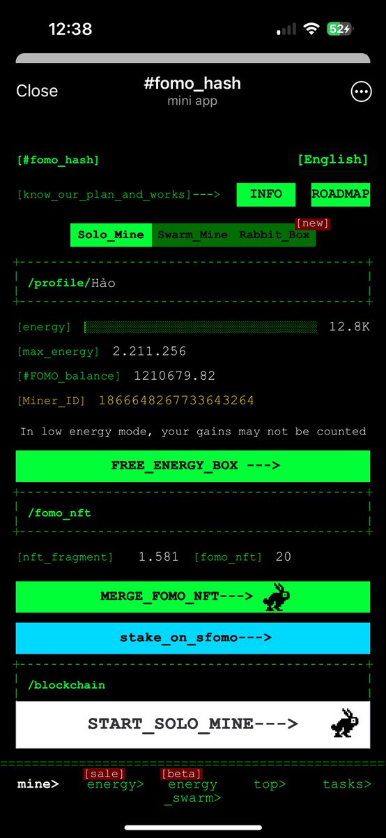 hao01081989's tweet photo. @FomoHash https://t.co/HvFfEG5EDz