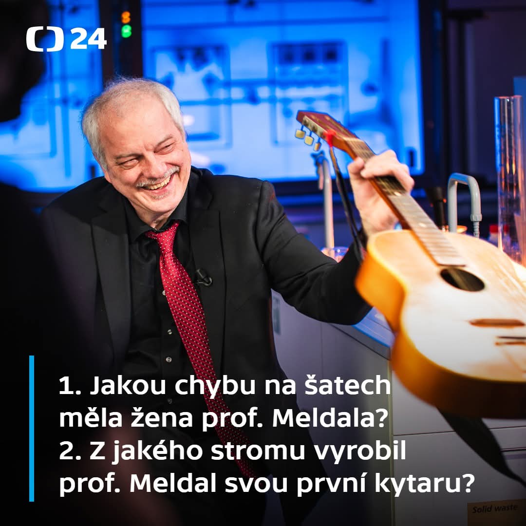 Hyde Park Civilizace (@hpcivilizace) on Twitter photo KVÍZ pro pozorné diváky 👉 Dokážete odpovědět na otázky z fotografie?
Odpovědi najdete v rozhovoru s prof. Meldalem v <a href="/hpcivilizace/">Hyde Park Civilizace</a>:
czch.tv/MortenMeldal
Nebo v AJ verzi: czch.tv/MortenMeldal_EN
➡️ Nebo na podcastových platformách a v repríze pořadu dnes od 11:05 na ČT24. KVÍZ pro pozorné diváky 👉 Dokážete odpovědět na otázky z fotografie?
Odpovědi najdete v rozhovoru s prof. Meldalem v <a href="/hpcivilizace/">Hyde Park Civilizace</a>:
czch.tv/MortenMeldal
Nebo v AJ verzi: czch.tv/MortenMeldal_EN
➡️ Nebo na podcastových platformách a v repríze pořadu dnes od 11:05 na ČT24.