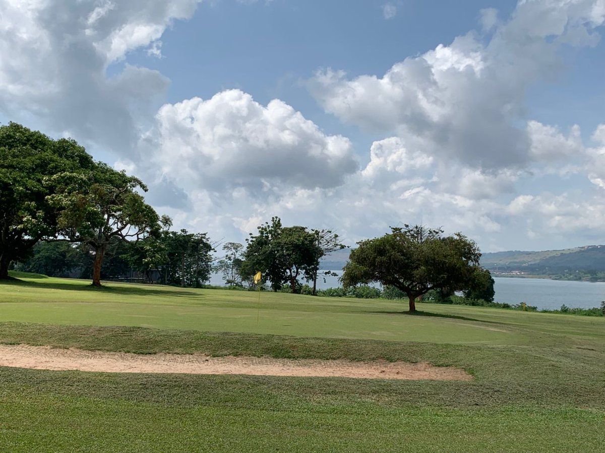 MatayoR's tweet photo. One of Uganda's most picturesque #golf courses - The Jinja Golf Club, astride the #SourceoftheNile in #ThePearlofAfrica #Travel https://t.co/kvqH6qj4i0
