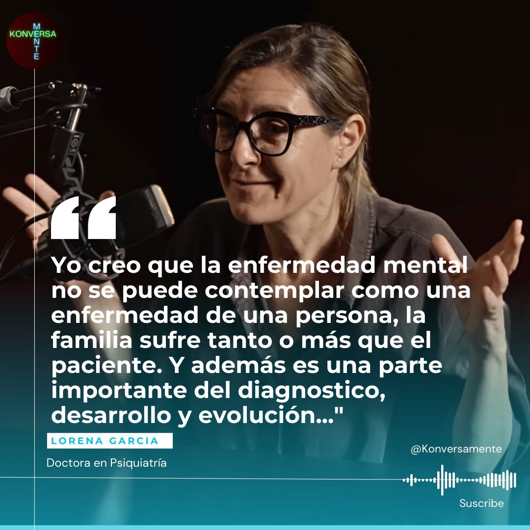 ¿Qué es la psicosis y cómo se vive desde dentro?
La Dra. Lorena García Fernández nos lo explica en este nuevo episodio de #Konversamente:
alucinaciones, delirios, estigmas y la importancia de mirar con empatía.
#SaludMental #Psiquiatría #Psicosis #Podcast #Cerebro