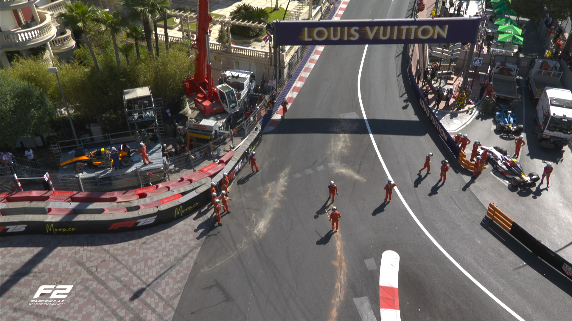 Monaco Formula 2 start mayhem, seven DNFs. Only egos injured!